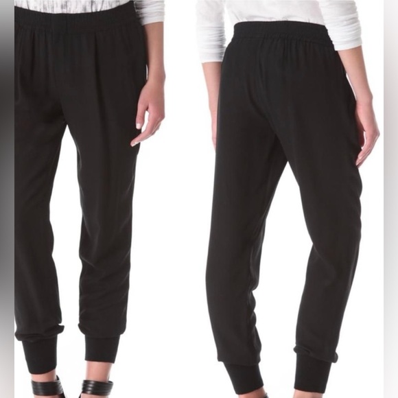 Vince black joggers size XS